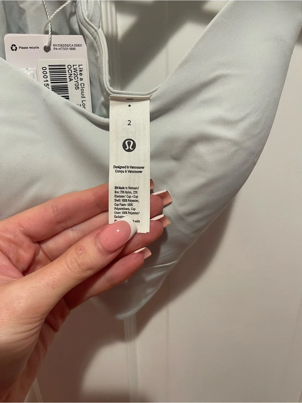 lululemon athletica supportive longline